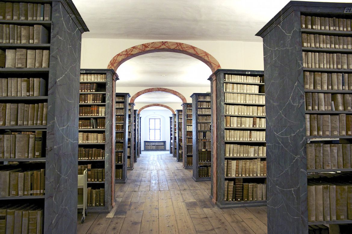 Bibliothek in den Franckeschen Stiftungen