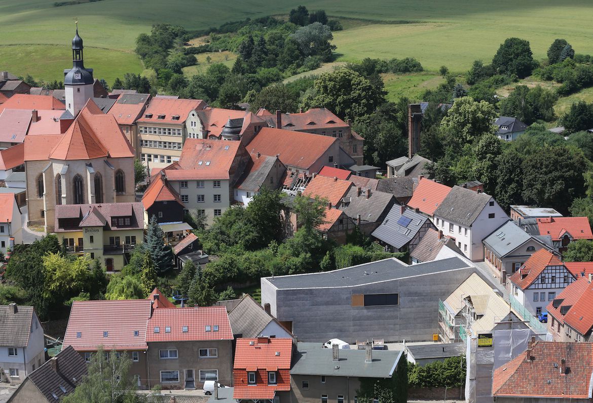 Blick auf die Stadt Mansfeld