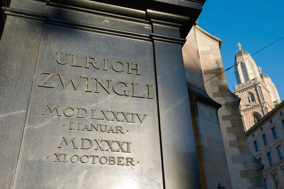 Denkmal für Huldrych Zwingli