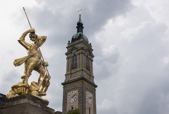 Turm der Georgenkirche in Eisenach