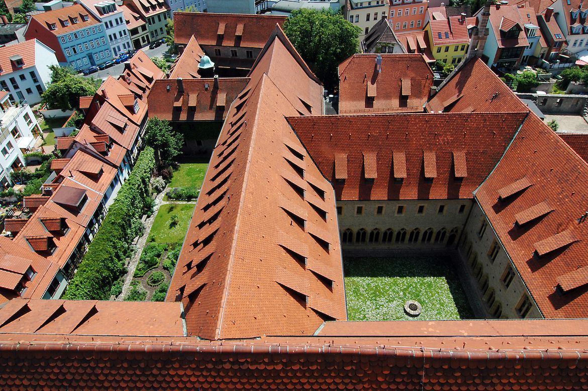 Kloster von oben
