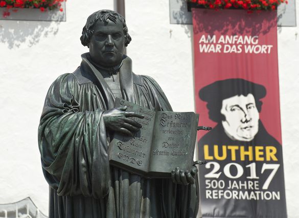 Denkmal des Reformators Martin Luther