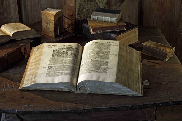 Lutherbibel in der Lutherstube