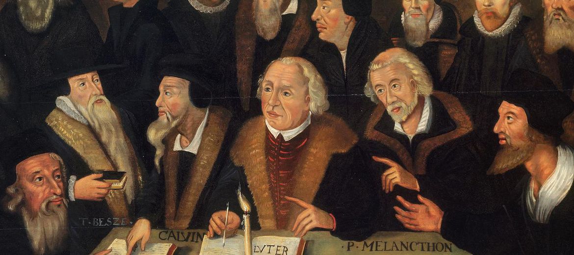 Martin Luther im Kreise von Reformatoren