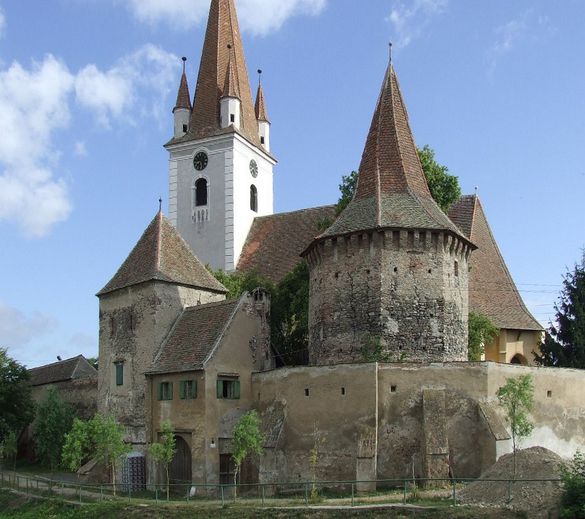 Kirchenburg in Cristian