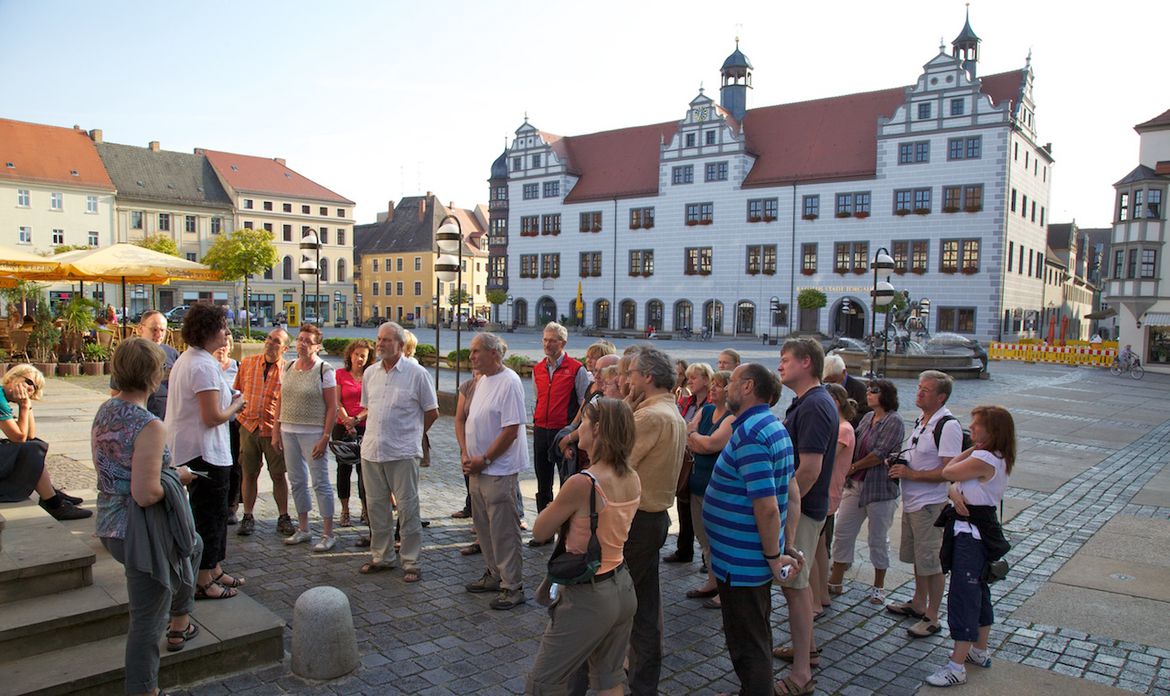 Marktplatz mit Rathaus