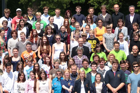 Gruppenbild Lutherschulen-Treffen 2014