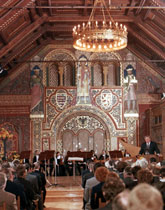Festakt zur Wiedereröffnung der restaurierten Wartburg am 21. April im Festsaal