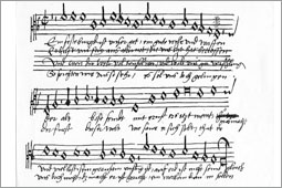 Notenblatt "Ein feste Burg ist unser Gott"