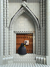 Thesenanschlag vor der Schlosskirche