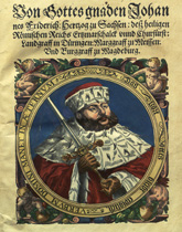 Brustbild Johann Friedrichs des Großmütigen
