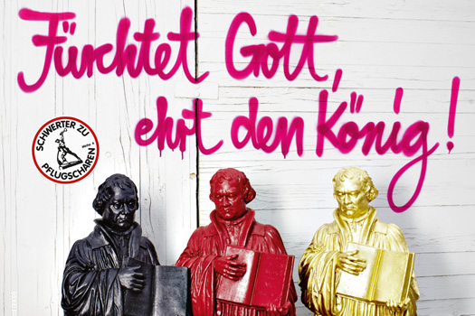 Titelbild des EKD-Themenheftes zu "Reformation und Politik"