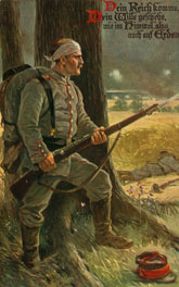 Feldpostkarte aus dem Ersten Weltkrieg