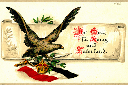 Feldpostkarte aus dem Ersten Weltkrieg