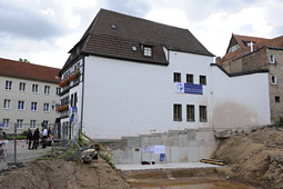 Baustelle Lutherhaus Eisenach