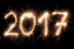 2017 als Feuerwerk