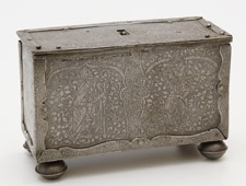Small, iron chest