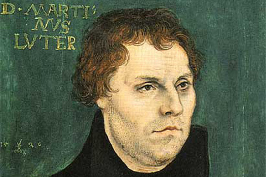 Martin Luther nach einem Gemälde von Lucas Cranach dem Älteren