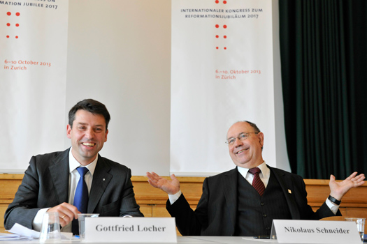 Gottfried Locher und Nikolaus Schneider