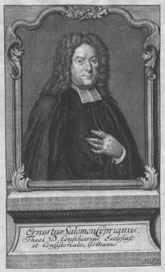 Der Gothaer Theologe und Bibliothekar der fürstlichen Bibliothek, Ernst Salomon