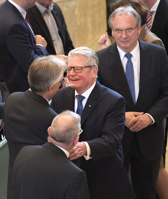 Joachim Gauck in der Wittenberger Stadtkirche